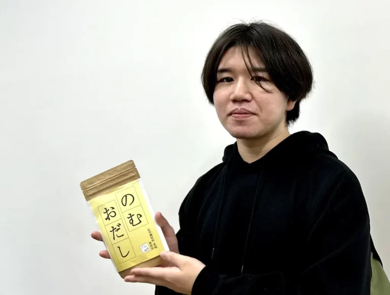 学生インタビュー：合同会社「だいしゅき」代表　森田颯さん（iU1年生）